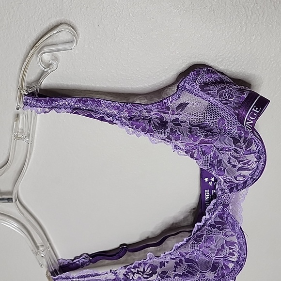 Lounge luxe balcony purple bra underwire size 32D - Picture 2 of 5
